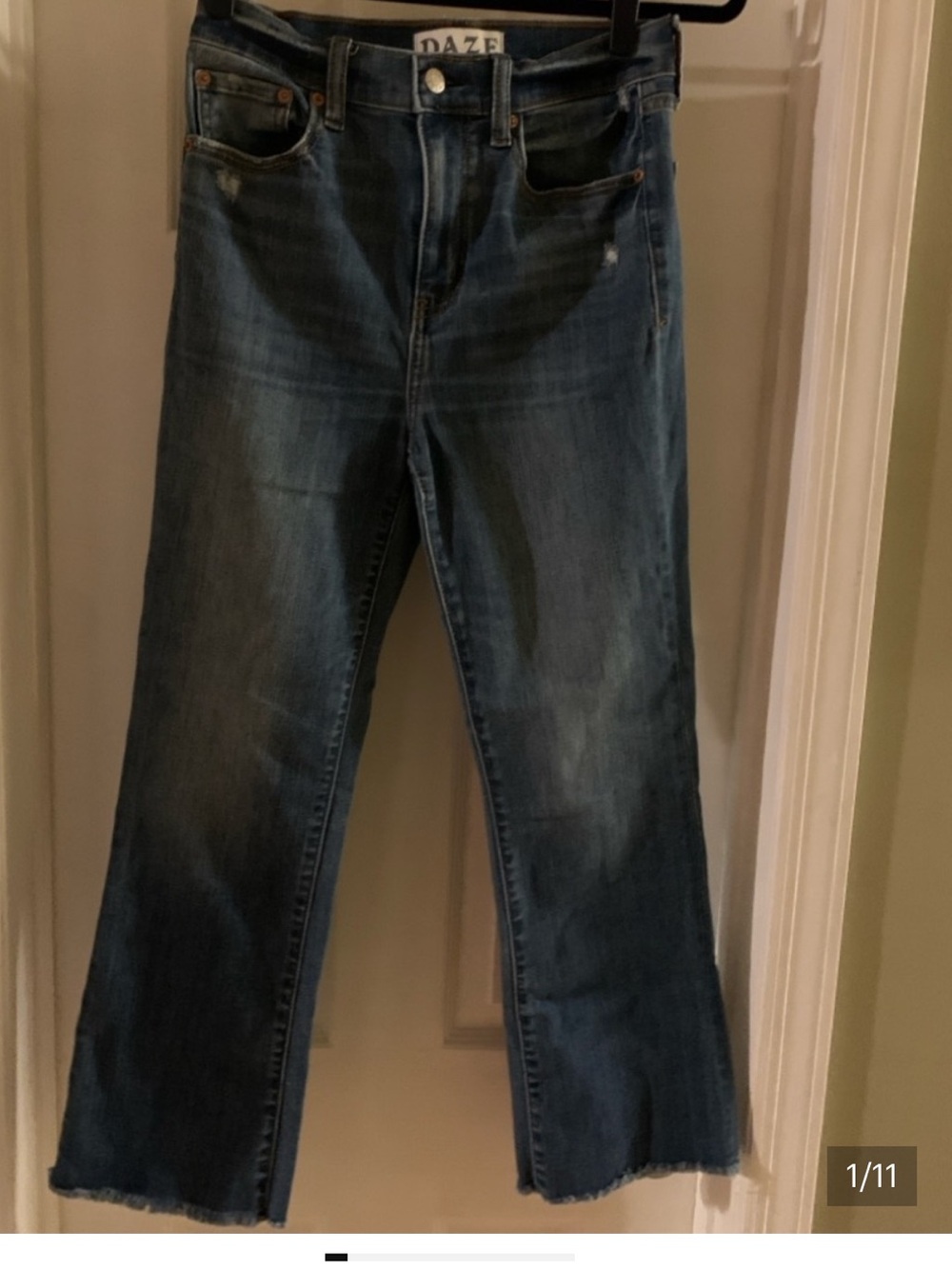 DAZE REPREVE Blue Straight-Leg Jeans - Picture 2 of 12
